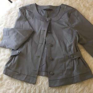 BCBG Max Silver Jacket